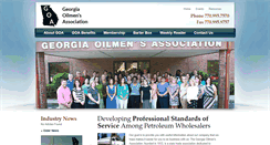 Desktop Screenshot of georgiaoilmensassoc.com